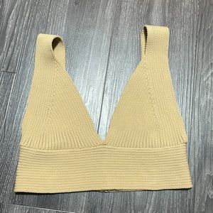Nasty gal cropped tank top